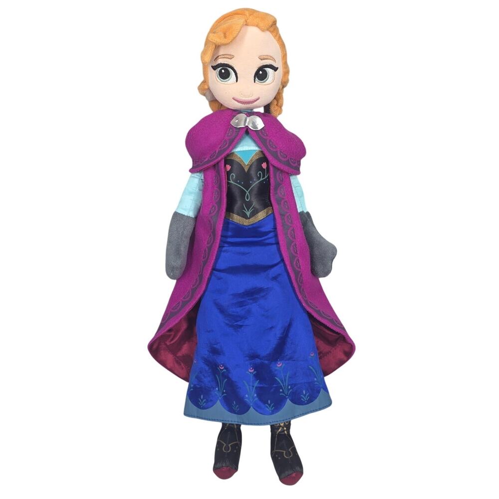 DISNEY FROZEN PRINCESS ANNA CHARACTER PLUSH DOLL – 20" – MOVIE COLLECTIBLE
